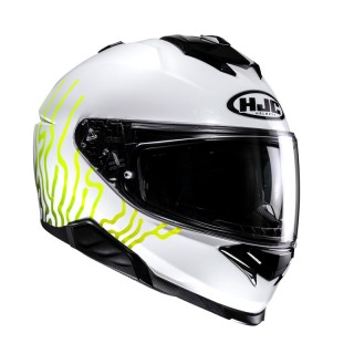 KASK MOTOCYKLOWY HJC I71 CELOS WHITE BLACK XS