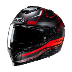 KASK MOTOCYKLOWY HJC I71 IORIX BLACK RED L