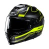 KASK MOTOCYKLOWY HJC I71 IORIX BLACK YELLOW XL