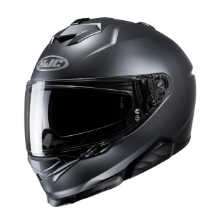 KASK MOTOCYKLOWY HJC I71 SEMI FLAT ANTHRACITE S