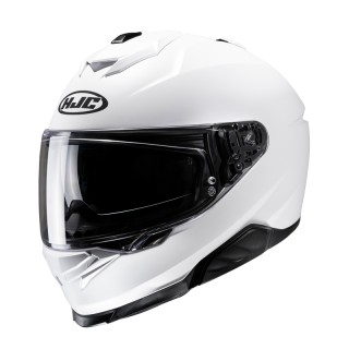 KASK MOTOCYKLOWY HJC I71 SEMI FLAT PEARL WHITE XL