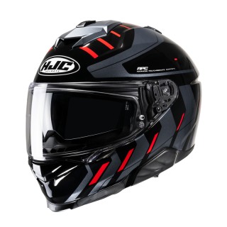KASK MOTOCYKLOWY HJC I71 SIMO BLACK RED S