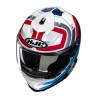KASK MOTOCYKLOWY HJC I71 VIZ BLUE RED XS