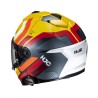 KASK MOTOCYKLOWY HJC I71 VIZ YELLOW RED M