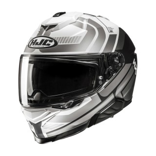 KASK MOTOCYKLOWY HJC I71 VIZ GREY BLACK M