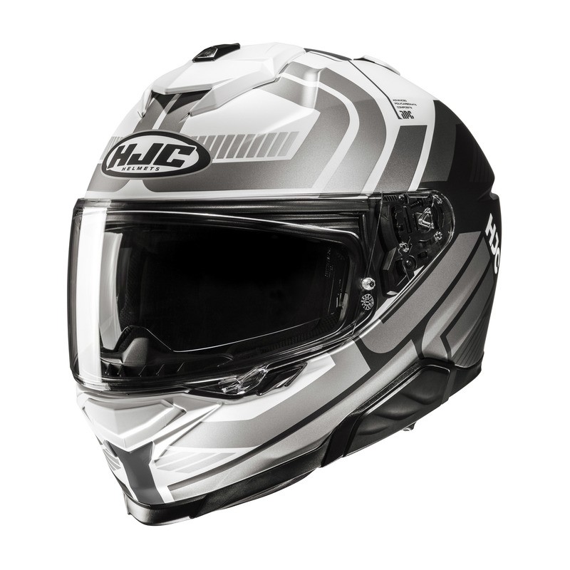 KASK MOTOCYKLOWY HJC I71 VIZ GREY BLACK L