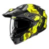 KASK MOTOCYKLOWY HJC I80 ROKI BLACK YELLOW S