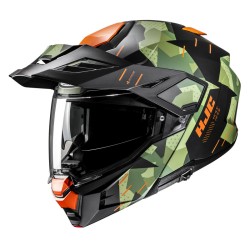KASK MOTOCYKLOWY HJC I80 ROKI BLACK GREEN S