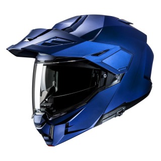 KASK MOTOCYKLOWY HJC I80 SOLID SEMI FLAT METALLIC BLUE S