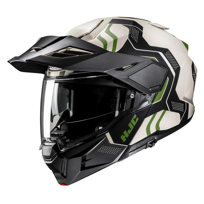 KASK MOTOCYKLOWY HJC I80 VELLY BLACK WHITE S