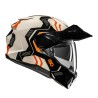 KASK MOTOCYKLOWY HJC I80 VELLY BLACK BEIGE XL