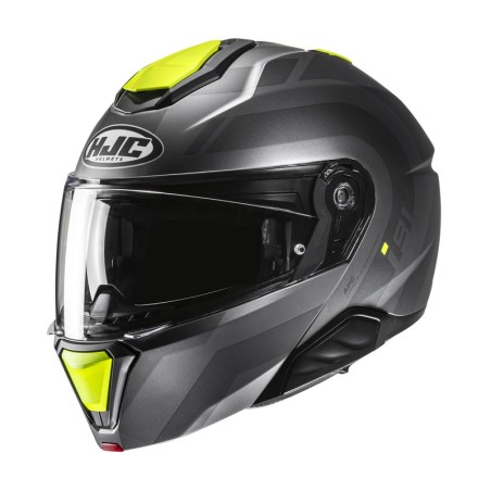 KASK MOTOCYKLOWY HJC I91 ARVEN GREY YELLOW M