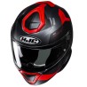 KASK MOTOCYKLOWY HJC I91 CARST BLACK RED XXL