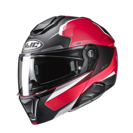 KASK MOTOCYKLOWY HJC I91 FELIO BLACK RED XL