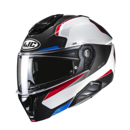 KASK MOTOCYKLOWY HJC I91 FELIO BLACK WHITE XXL