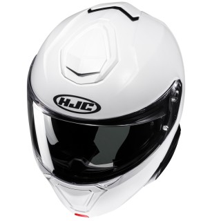 KASK MOTOCYKLOWY HJC I91 SOLID PEARL WHITE S
