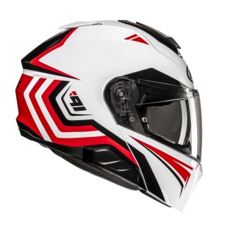 KASK MOTOCYKLOWY HJC I91 TRICUS WHITE RED XL