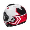 KASK MOTOCYKLOWY HJC I91 TRICUS WHITE RED XXL