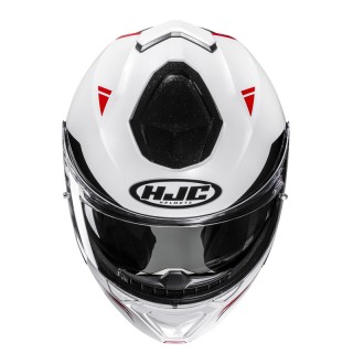 KASK MOTOCYKLOWY HJC I91 TRICUS WHITE RED XXL