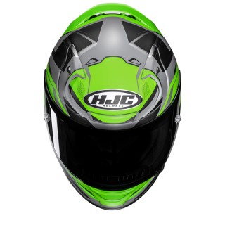 KASK MOTOCYKLOWY HJC RPHA12 BRELS GREEN GREY L