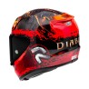 KASK MOTOCYKLOWY HJC RPHA12 DIABLO BLIZZARD RED M