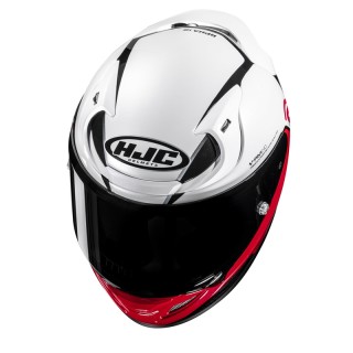KASK MOTOCYKLOWY HJC RPHA12 KOS RED WHITE S