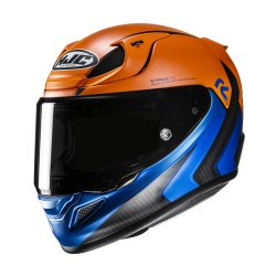 KASK MOTOCYKLOWY HJC RPHA12 KOS ORANGE BLUE S