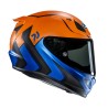 KASK MOTOCYKLOWY HJC RPHA12 KOS ORANGE BLUE L