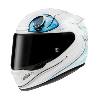 KASK MOTOCYKLOWY HJC RPHA12 LIGHT FURY UNIVERSAL BLUE WHITE L