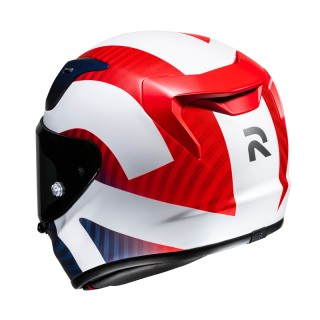 KASK MOTOCYKLOWY HJC RPHA12 OTTIN WHITE RED L