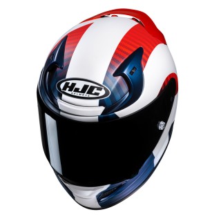 KASK MOTOCYKLOWY HJC RPHA12 OTTIN WHITE RED XL