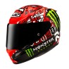 KASK MOTOCYKLOWY HJC RPHA12 QUARTARARO REPLICA 2 RED BLACK L
