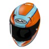 KASK MOTOCYKLOWY HJC RPHA12 RESPON ORANGE BLUE M