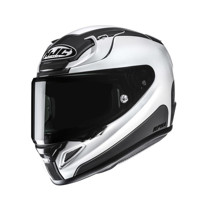 KASK MOTOCYKLOWY HJC RPHA12 RESPON WHITE BLACK L
