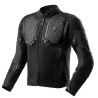 KURTKA MOTOCYKLOWA TEKSTYLNA REBELHORN BORG 2 BLACK XXL