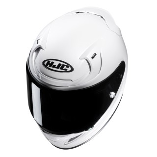 KASK MOTOCYKLOWY HJC RPHA12 SOLID PEARL WHITE XL