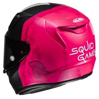 KASK MOTOCYKLOWY HJC RPHA12 SQUID GAME NETFLIX BLACK RED L