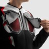 KURTKA MOTOCYKLOWA TEKSTYLNA REBELHORN BORG 2 BLACK GREY RED XS