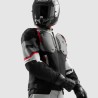 KURTKA MOTOCYKLOWA TEKSTYLNA REBELHORN BORG 2 BLACK GREY RED L