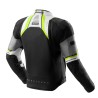 KURTKA MOTOCYKLOWA TEKSTYLNA REBELHORN BORG 2 BLACK GREY FLUO YELLOW 3XL