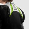 KURTKA MOTOCYKLOWA TEKSTYLNA REBELHORN BORG 2 BLACK GREY FLUO YELLOW S