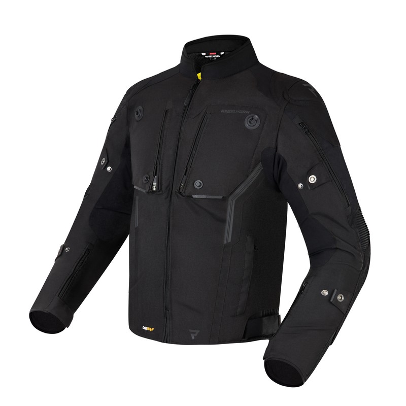 KURTKA MOTOCYKLOWA TEKSTYLNA REBELHORN BORG BLACK XS