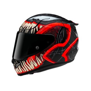 KASK MOTOCYKLOWY HJC RPHA12 VENOM 3 MARVEL BLACK RED XXL