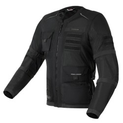 KURTKA MOTOCYKLOWA TEKSTYLNA REBELHORN BRUTALE BLACK XXS