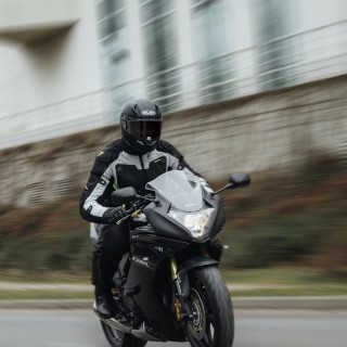 KURTKA MOTOCYKLOWA TEKSTYLNA REBELHORN BORG BLACK XS