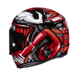 KASK MOTOCYKLOWY HJC RPHA12 MAXIMIZED VENOM MARVEL BLACK RED XXL