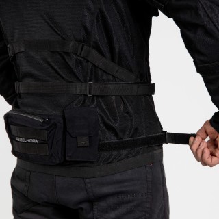 KURTKA MOTOCYKLOWA TEKSTYLNA REBELHORN BRUTALE BLACK L