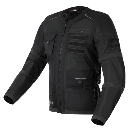 KURTKA MOTOCYKLOWA TEKSTYLNA REBELHORN BRUTALE BLACK XL