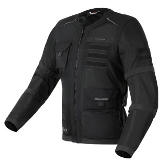 KURTKA MOTOCYKLOWA TEKSTYLNA REBELHORN BRUTALE BLACK 3XL