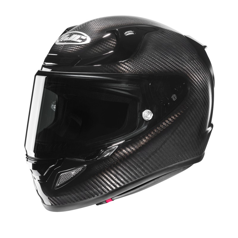 KASK MOTOCYKLOWY HJC RPHA12 SOLID CARBON BLACK S